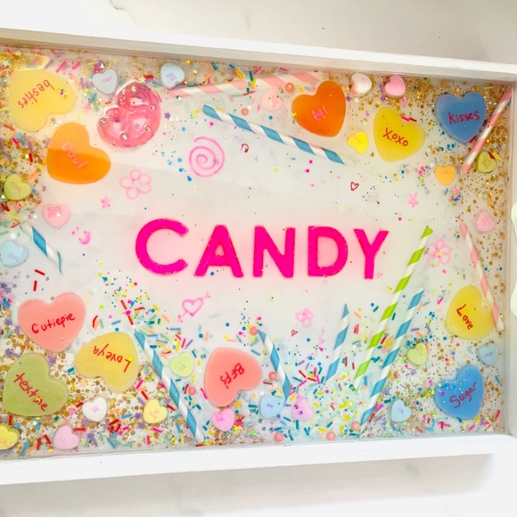 Resin Tray by Artist - Picture 6 of 7